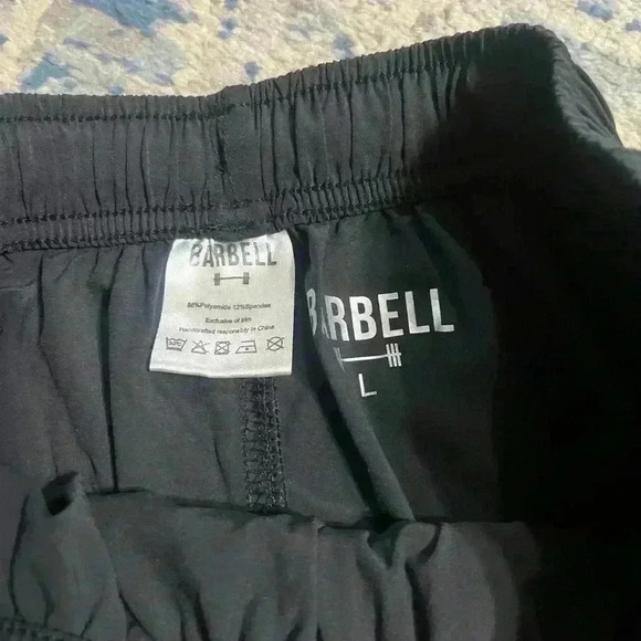 NWOT women’s barbell drawstring shorts large - Picture 2 of 3